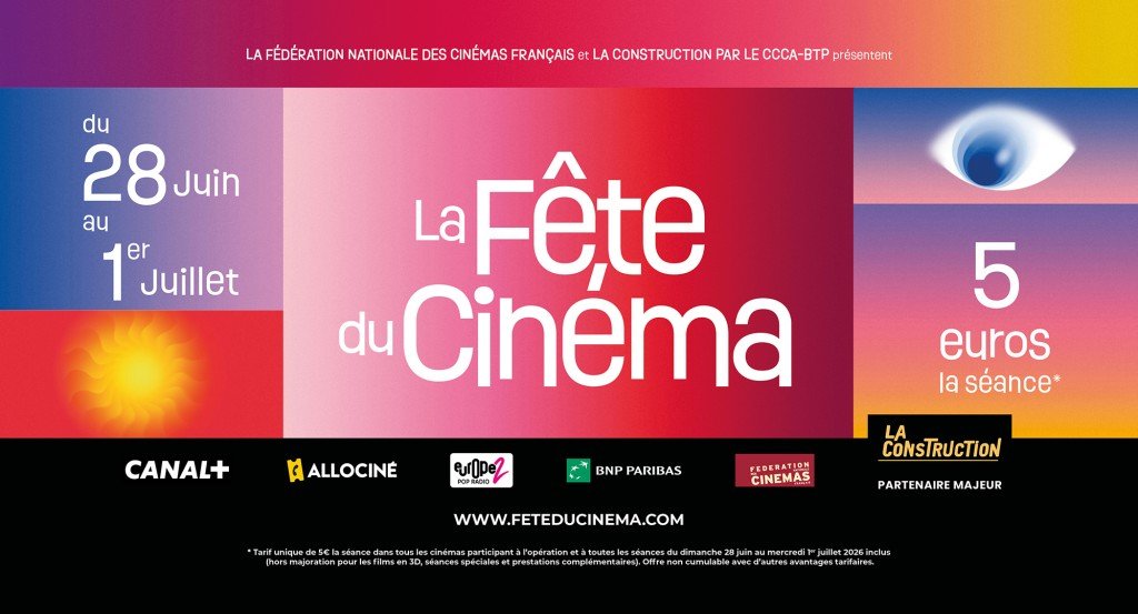 actualité La fête du cinéma 2026