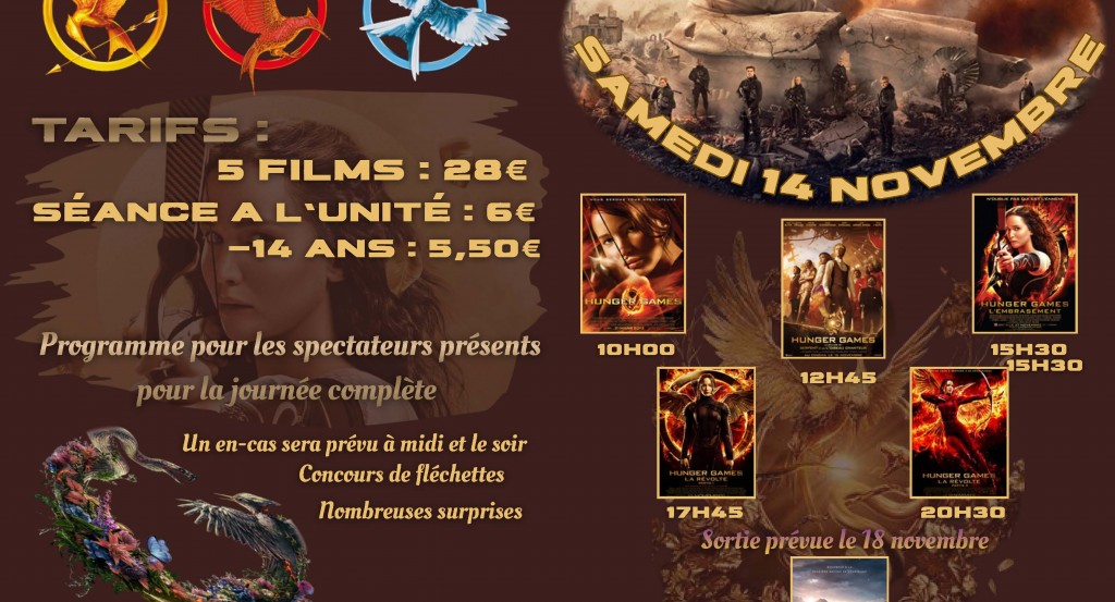 actualité Marathon Hunger Games
